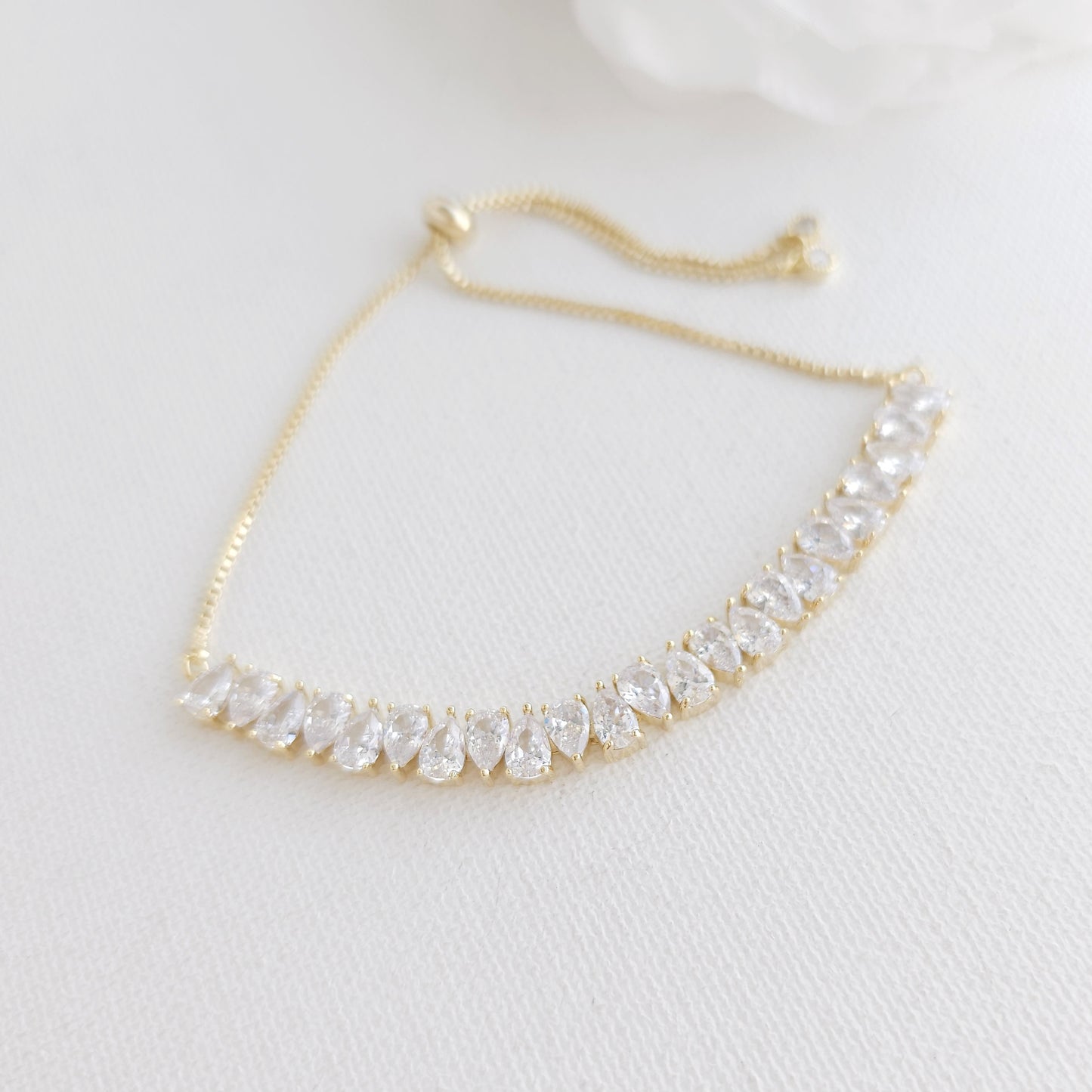 Regal Gold CZ Choker Set: Bride, Wedding & Occasion Elegant Statement Jewellery -Talia