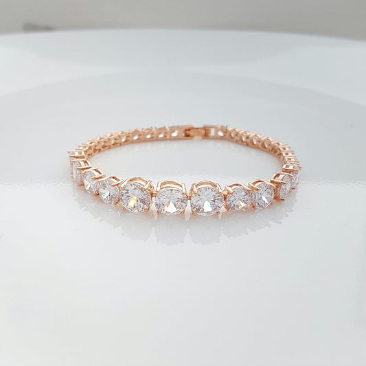 Rose Gold Bracelet for wedding Nora