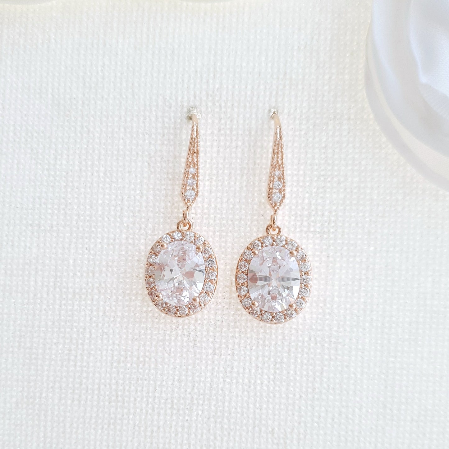 Small Gold Dangle Earrings Emily