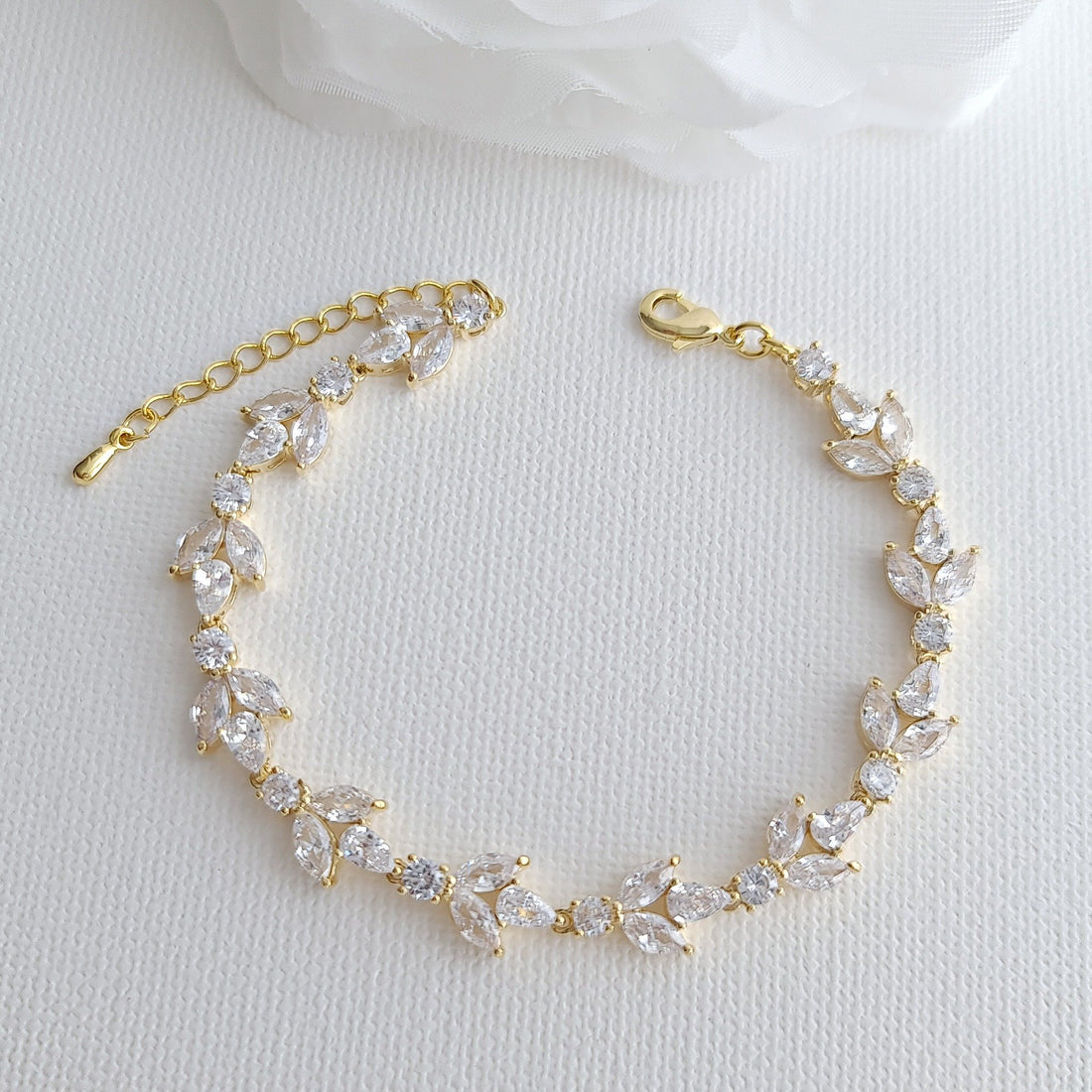 Elegant Wedding Day Jewellery Set For The Bride-Nicole