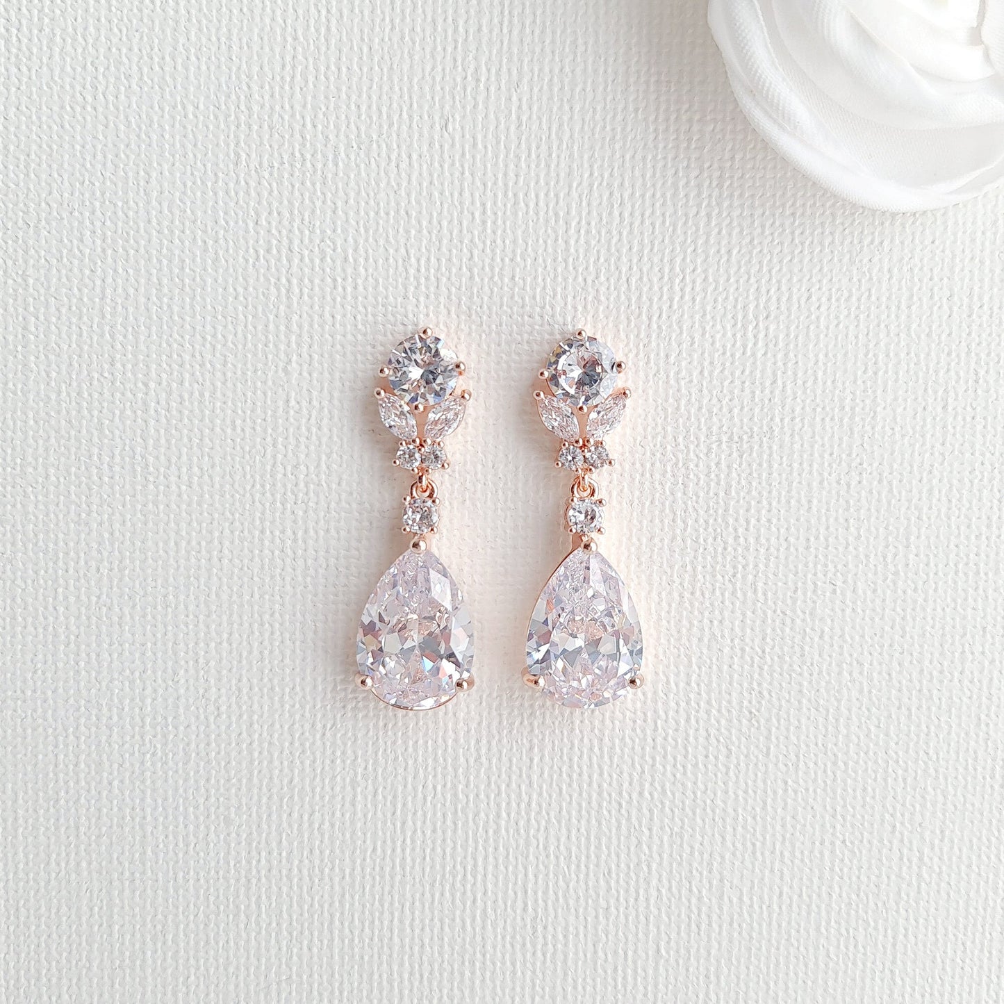 Gold Crystal Jewellery Set-Mary