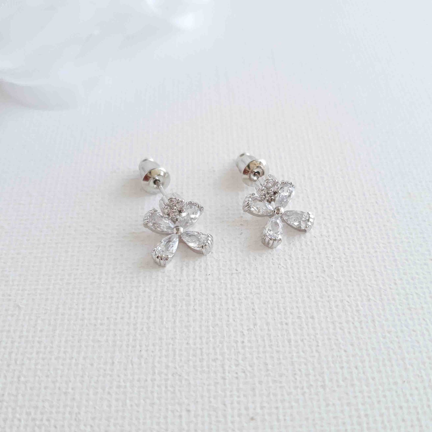 Tiny Flower Earrings Becky