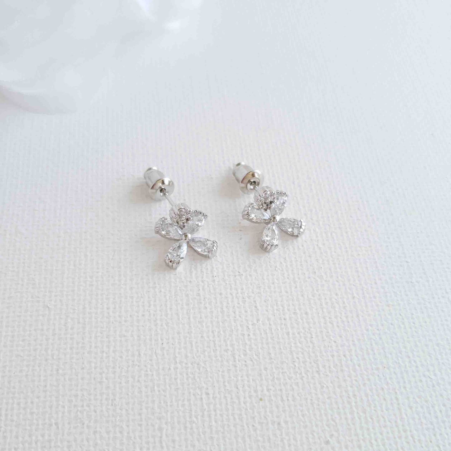 Tiny Flower Earrings Becky