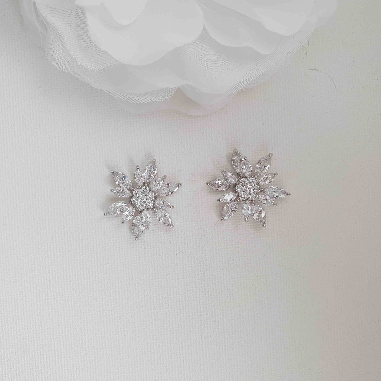 Big Stud Earrings-Spring