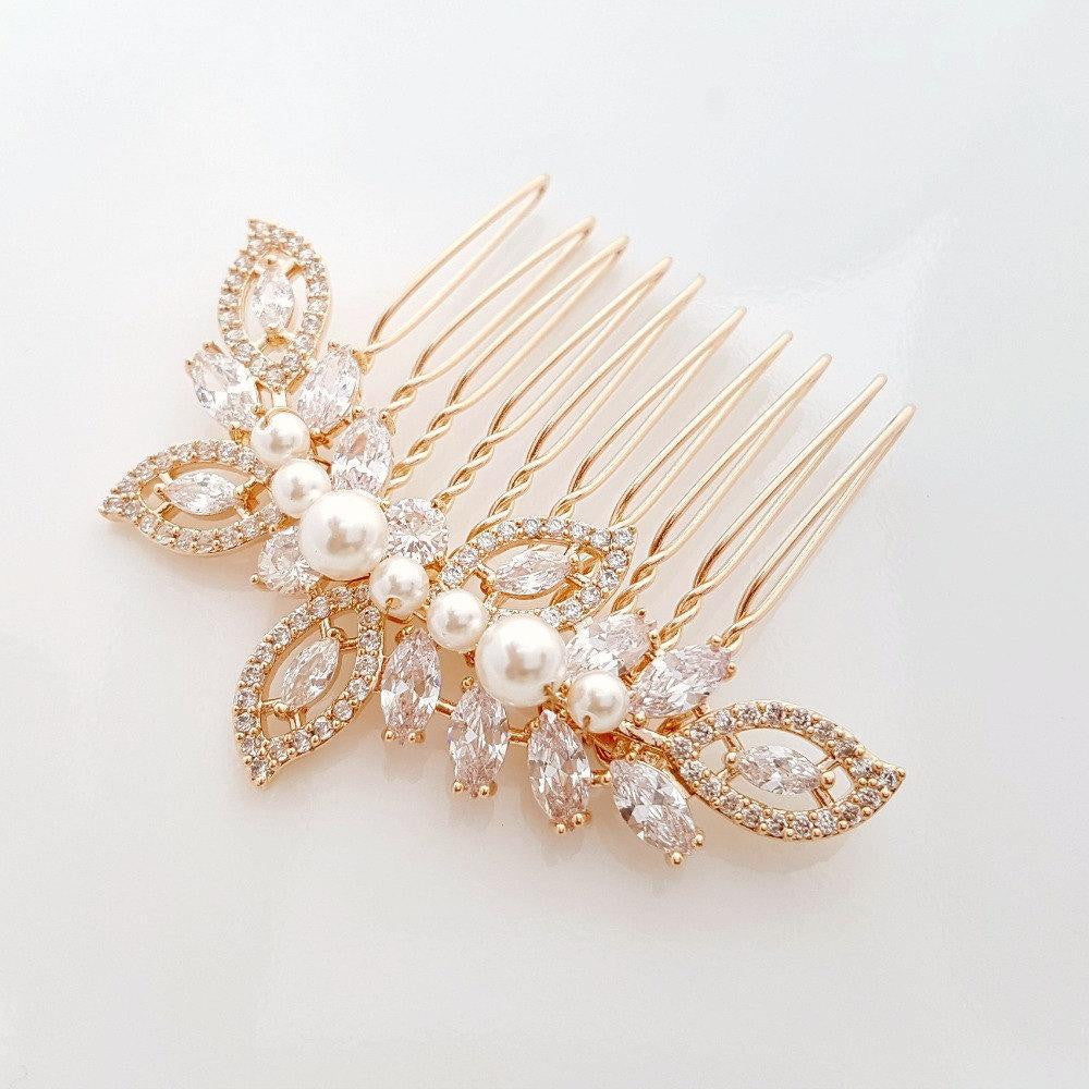 Gold Leaf Haircomb-Kerry