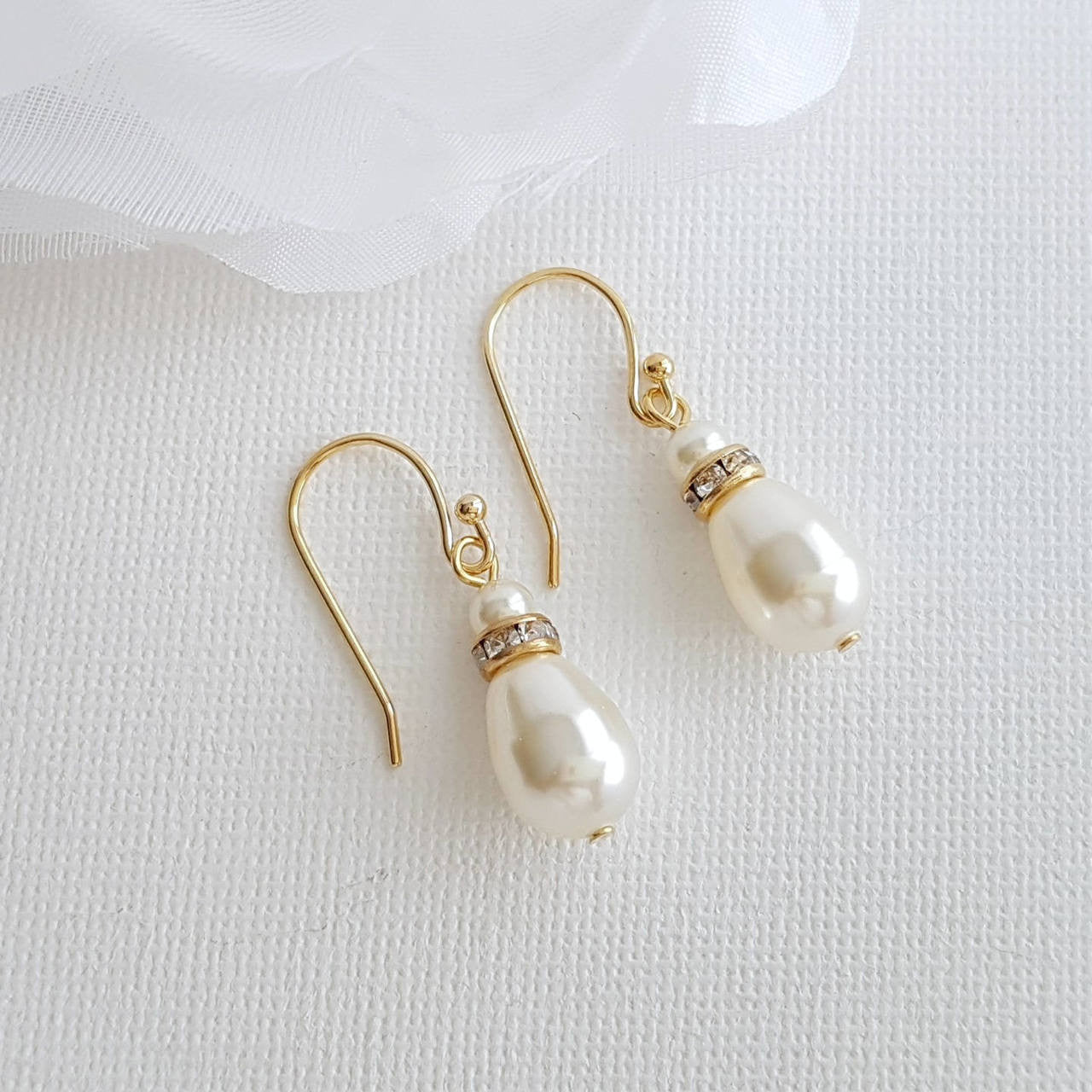 Simple Gold Earrings-June