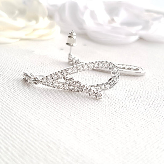 Wedding Drop Earrings Christy
