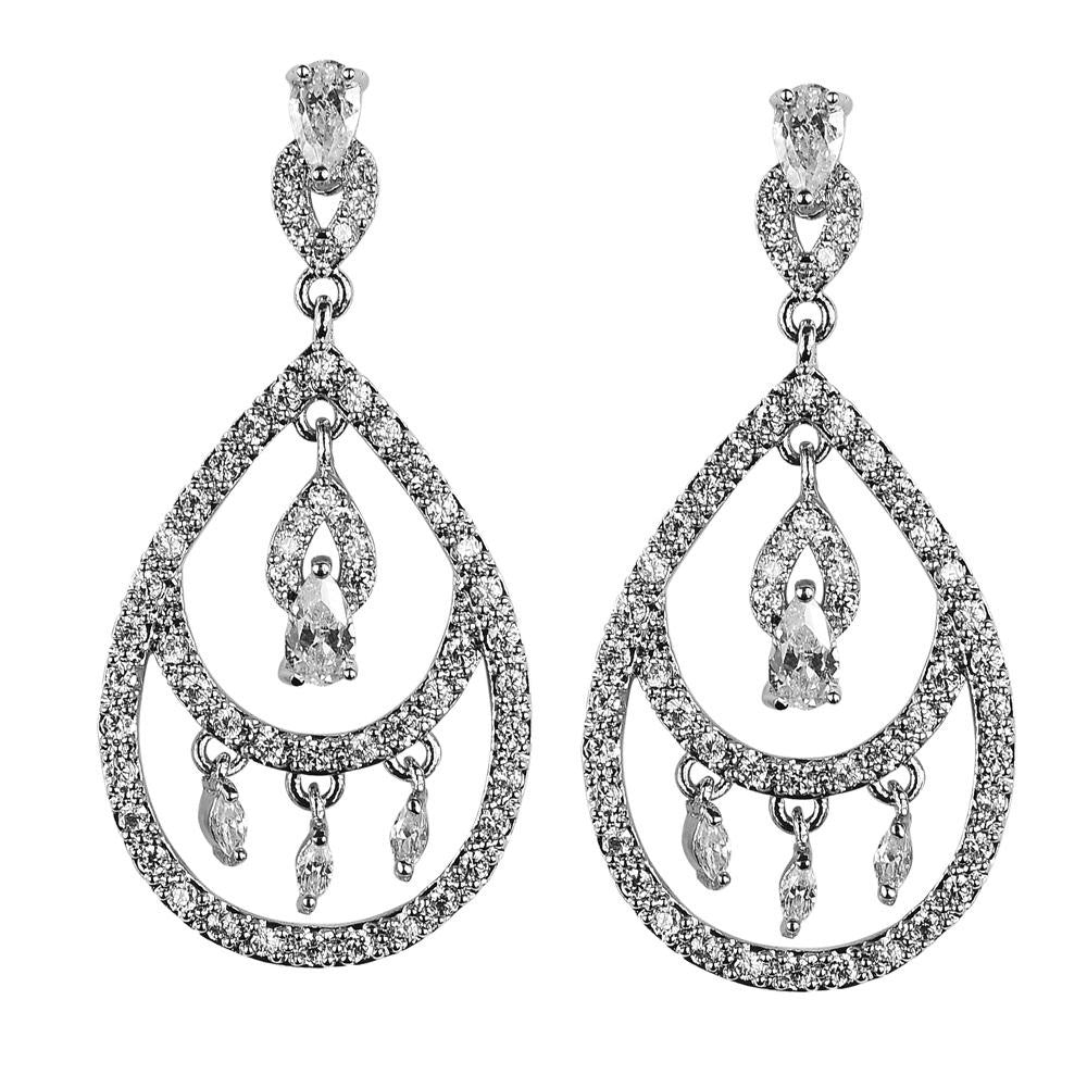 Chandelier Drop Earrings - Marissa