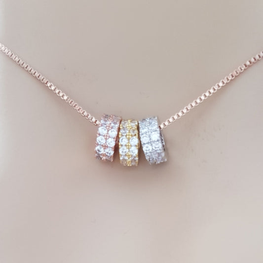 3 Ring Necklace-Tribus
