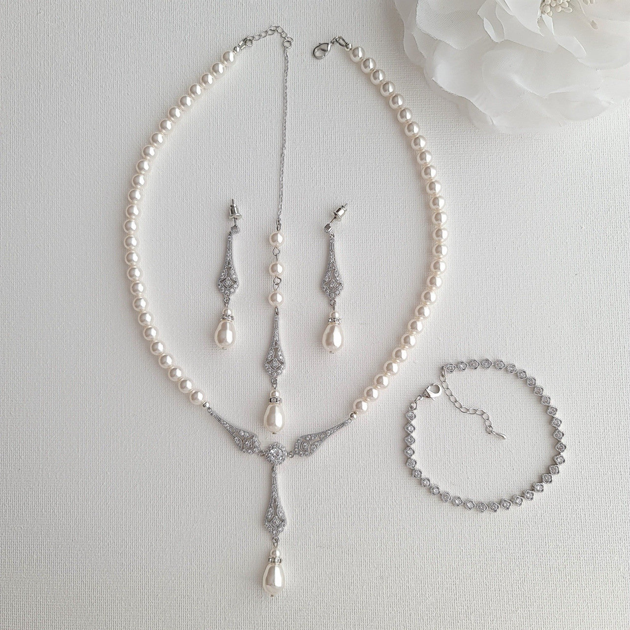 Pearl Necklace Set-Lisa