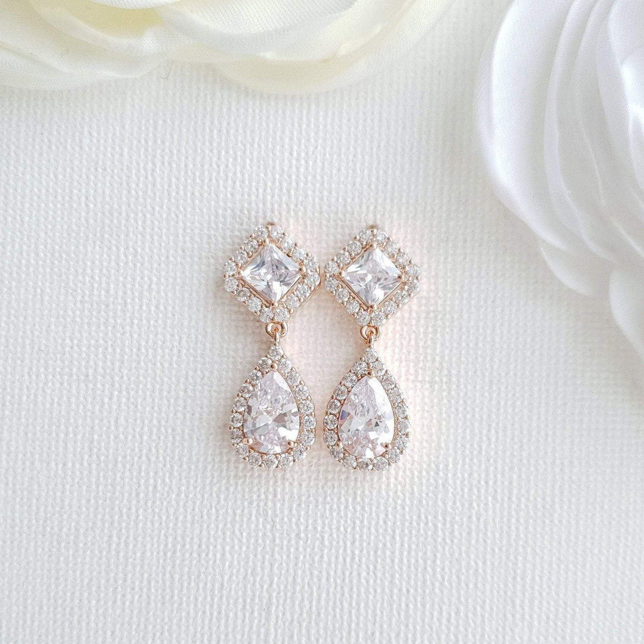 Gold Bridesmaids Earrings- Kala