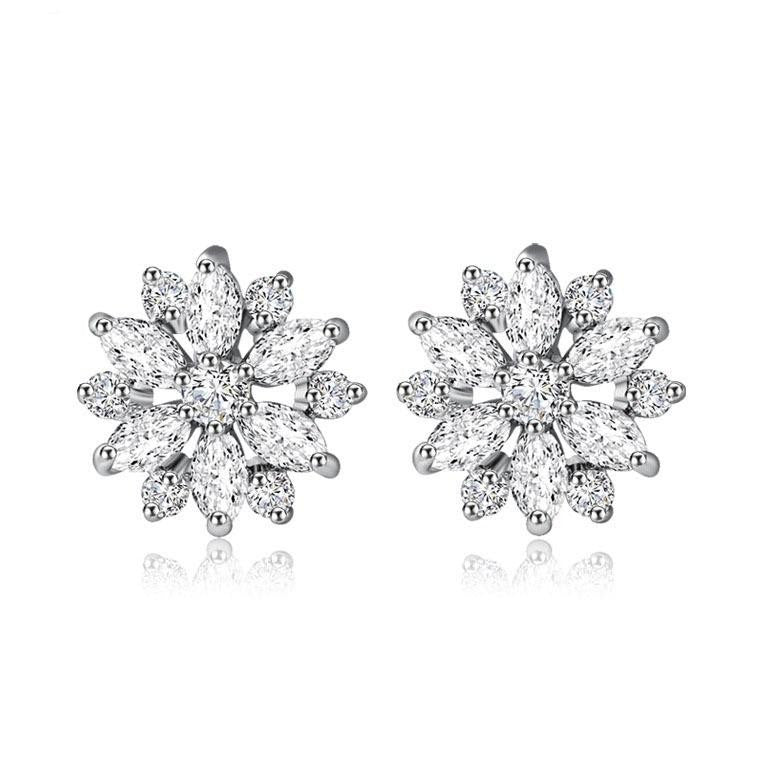 Flower Earrings Studs