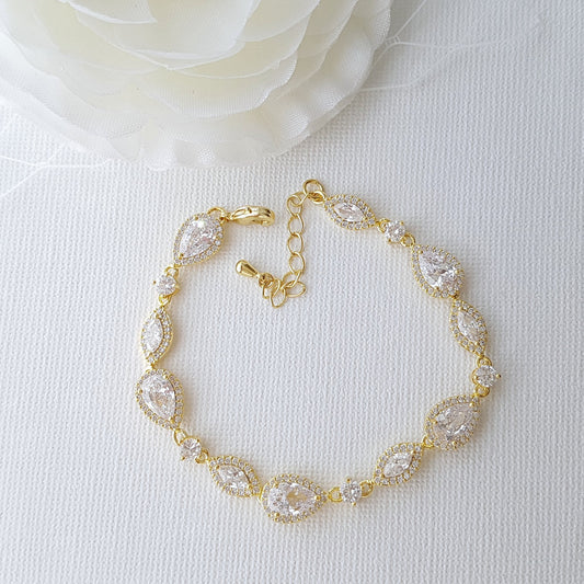 Gold Wedding Bracelet-Ari