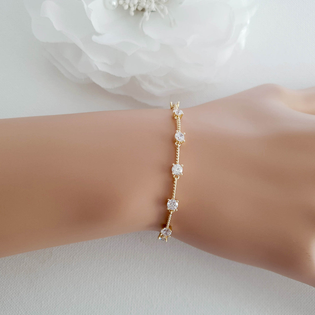 Minimal Pearl Jewellery Set for Weddings-Ginger