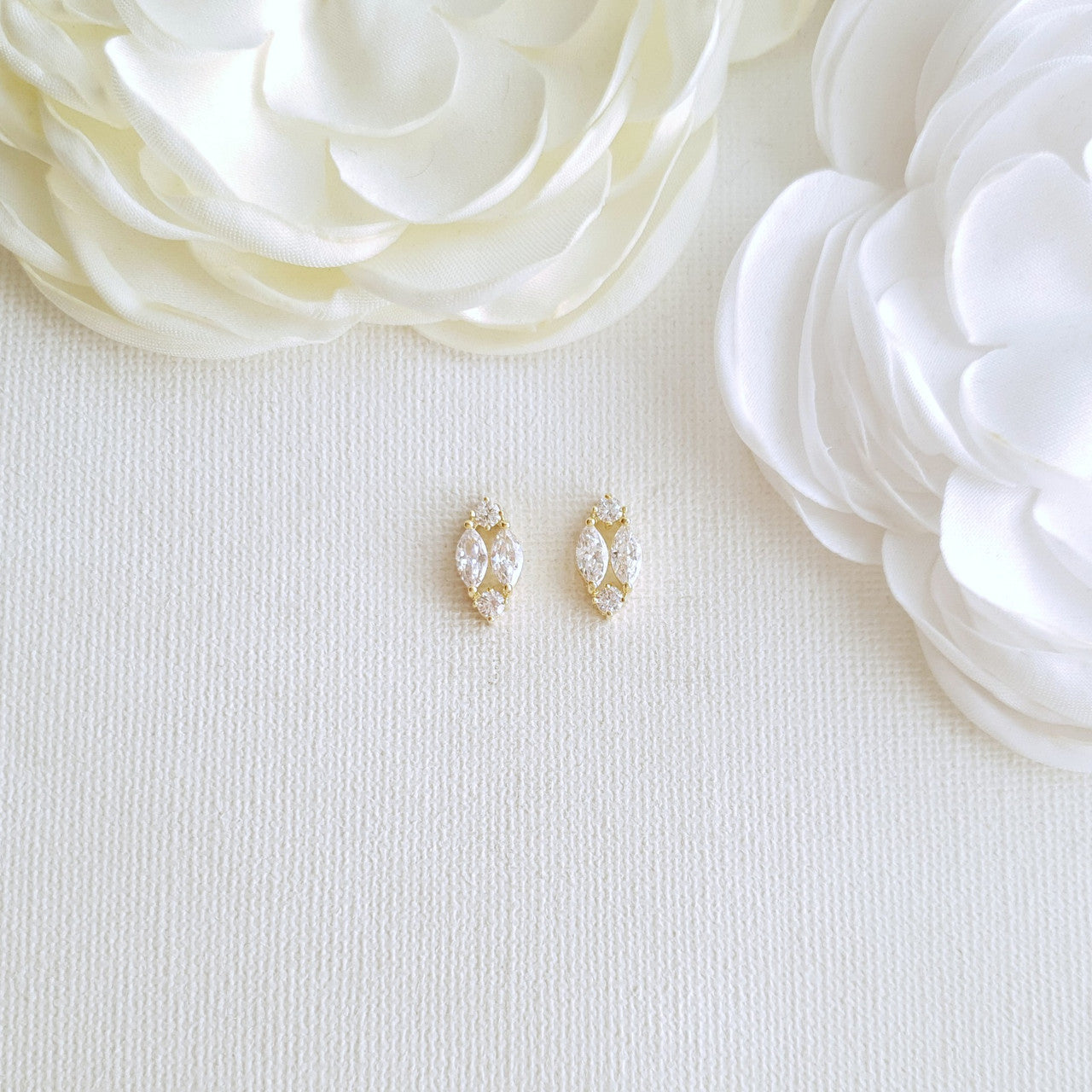 Small Stud Earrings Bracelet Set- Hayley