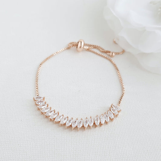 Adjustable Gold Bracelet- Katie