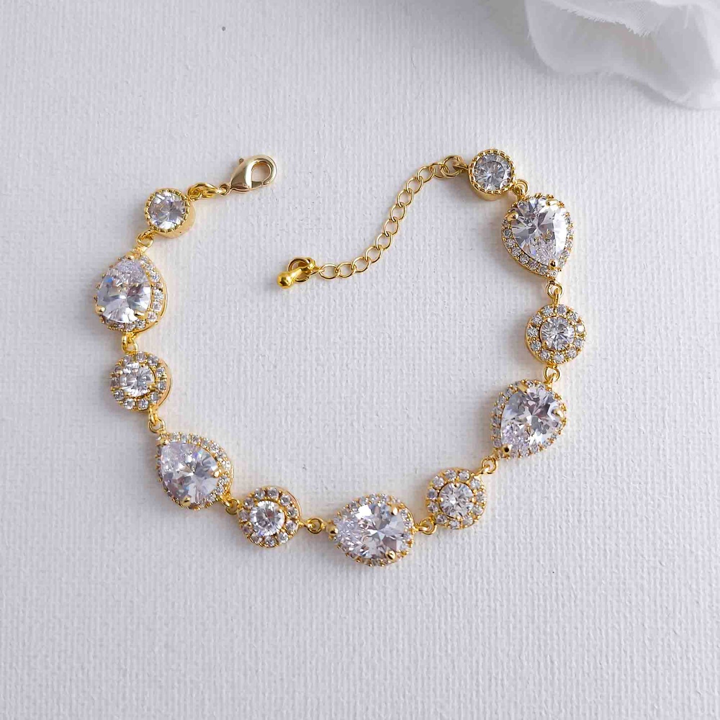 Gold Bracelet for Women and Brides-Emerita