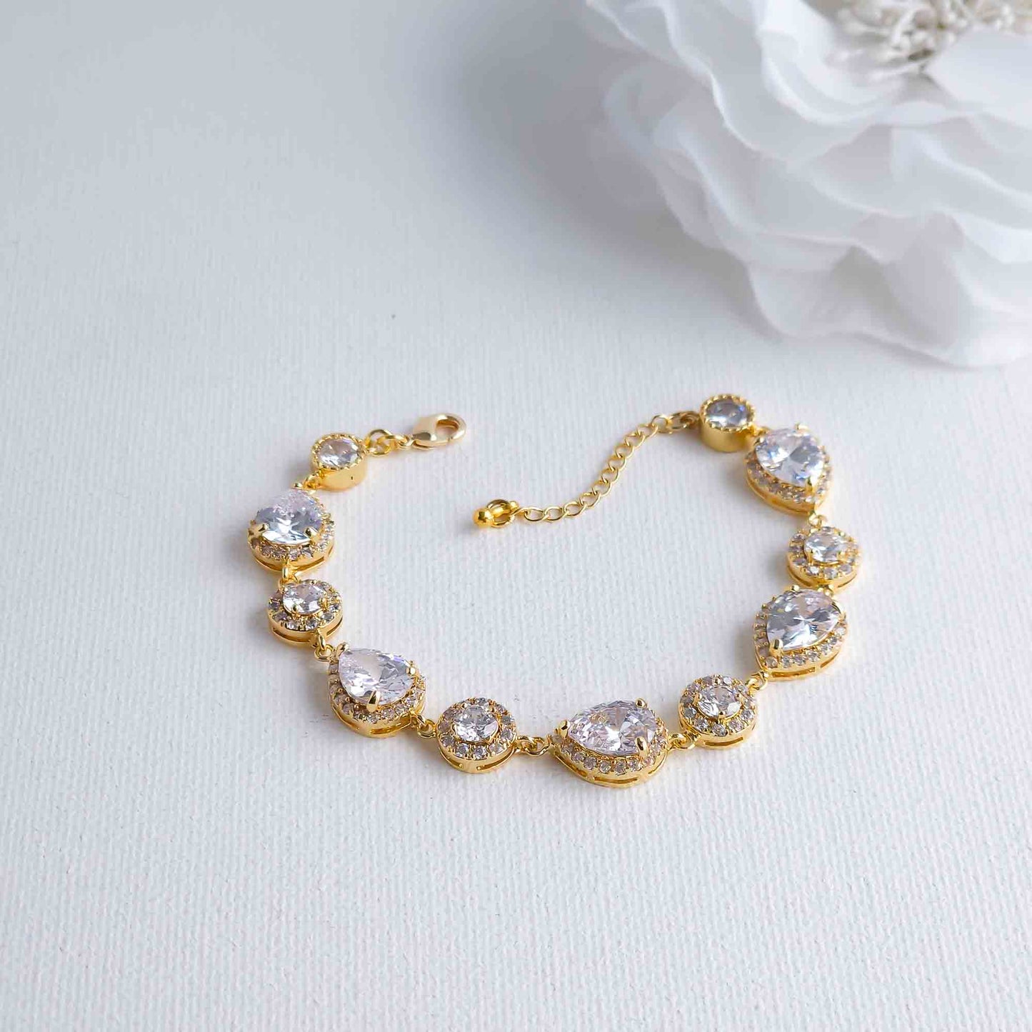 Gold Bracelet for Women and Brides-Emerita