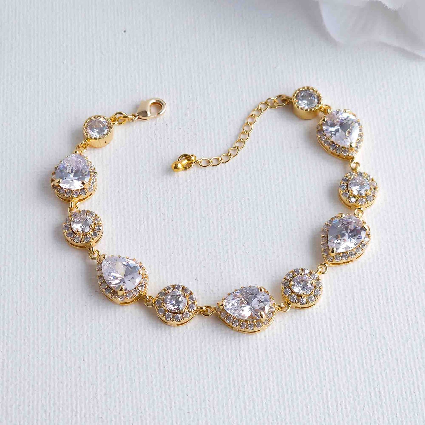 Gold Bracelet for Women and Brides-Emerita