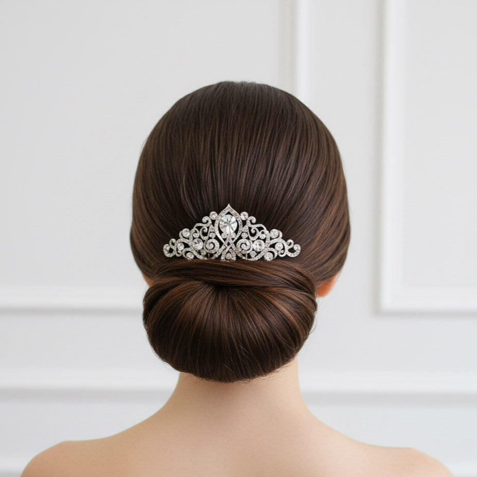 Vintage Style Classic Hair Comb For A Traditional Bridal Look - Estelle