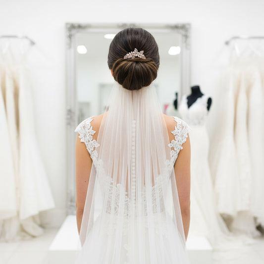 Gold Leaf Hair Comb: Modern Design for a Timeless Classic Bridal Look– Kerry