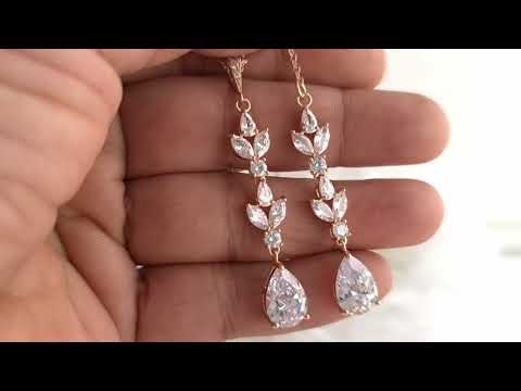 Long dangle necklace discount