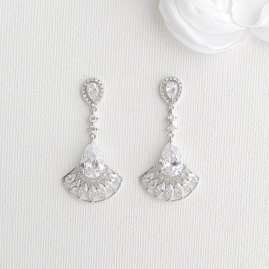 Rose Gold Earrings for Formal Events-Ilana