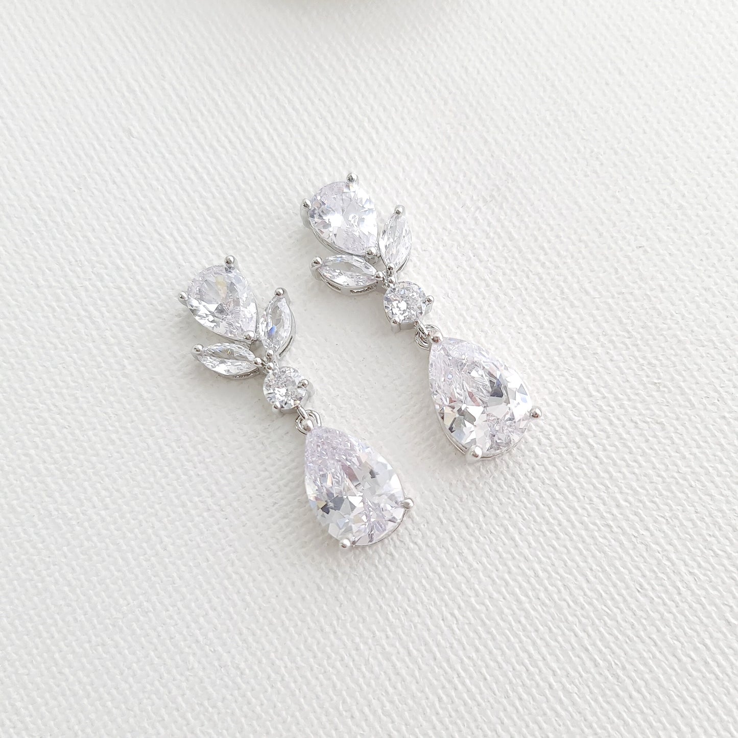 Dainty Wedding Jewellery Set- Nicole