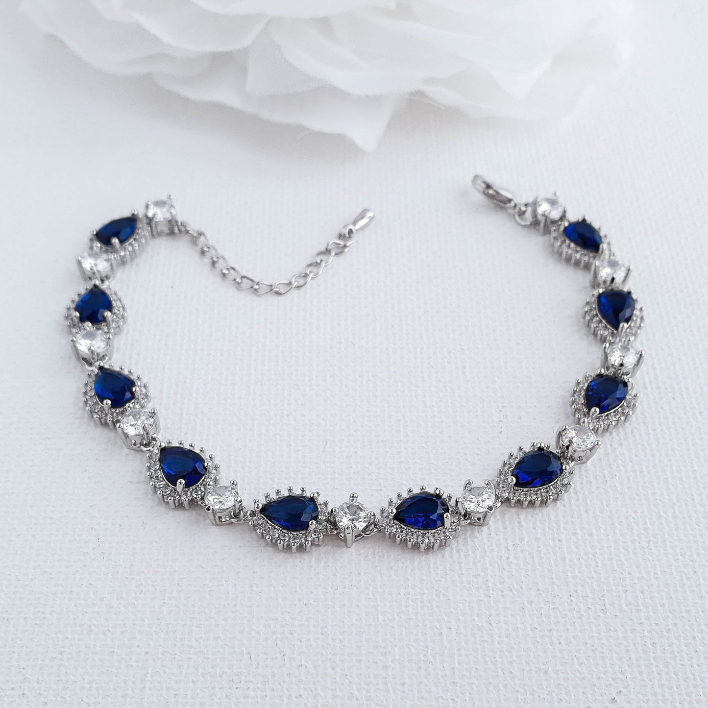 Blue Bridal Bracelet-AOI