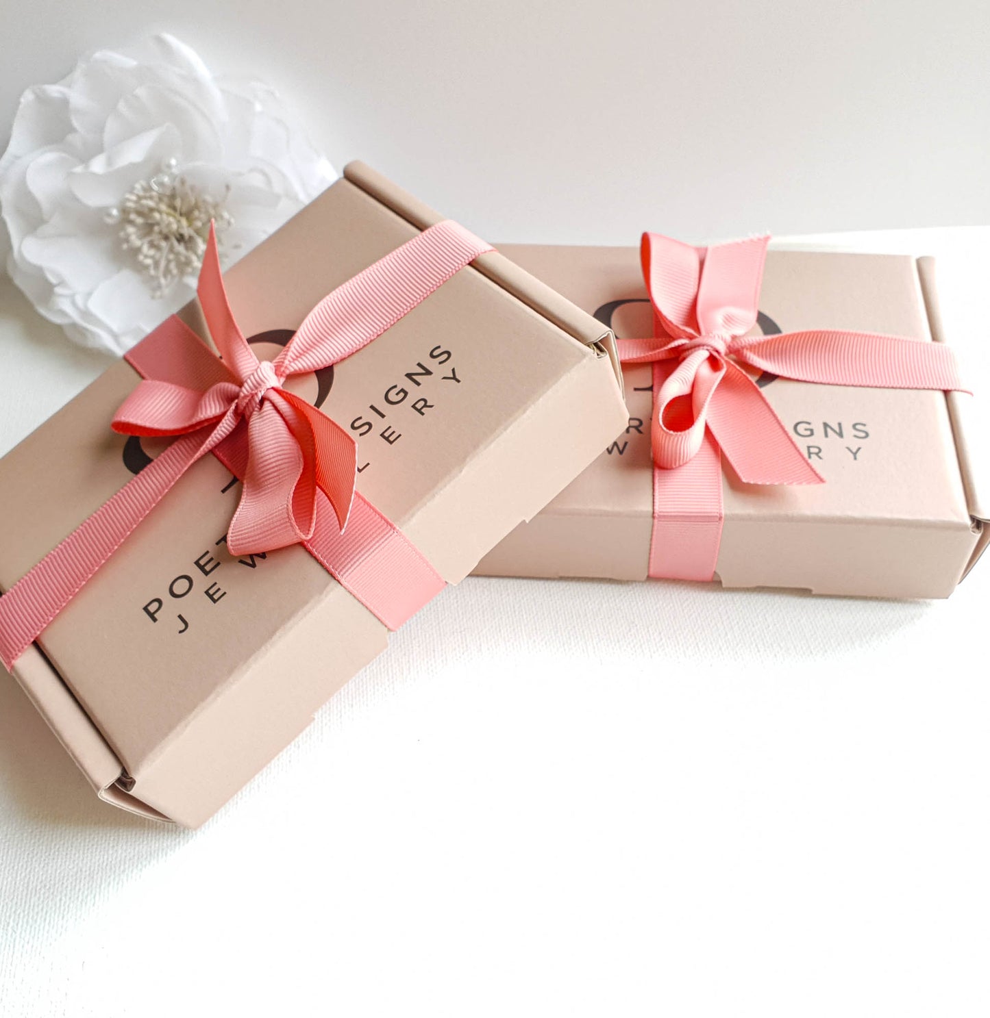 Rose Gold Backdrop Wedding Necklace-Ginger