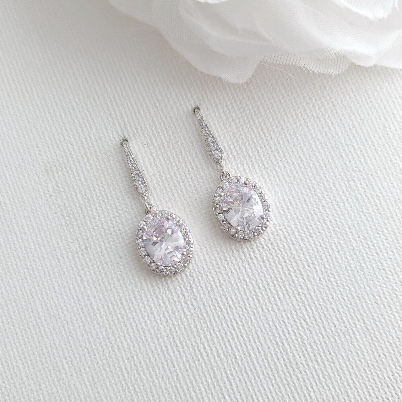 Bridesmaid Necklace and Earring Set-Emily