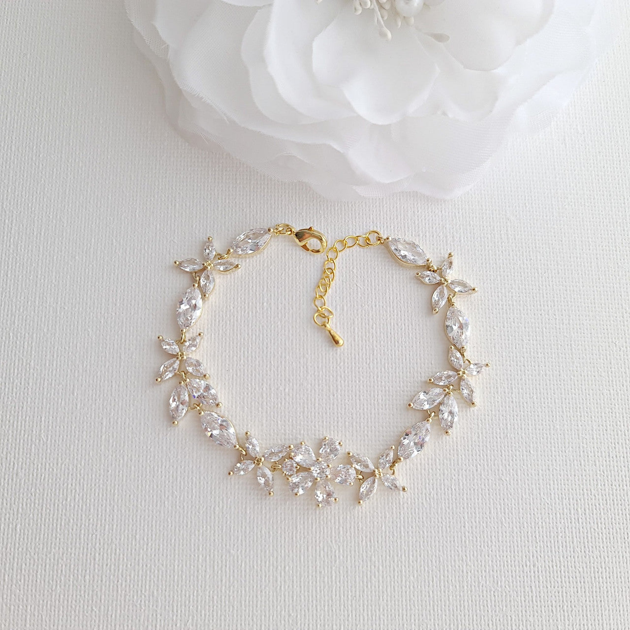 Wedding Jewelry Set for Brides-Daisy