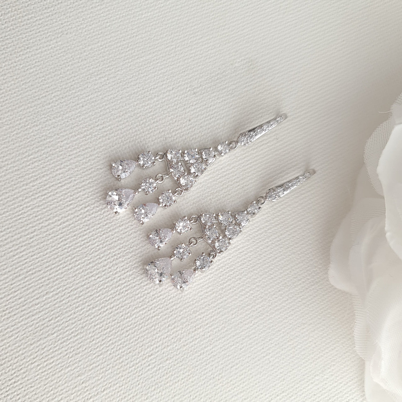 Dangle Chandelier Earrings-Ciara