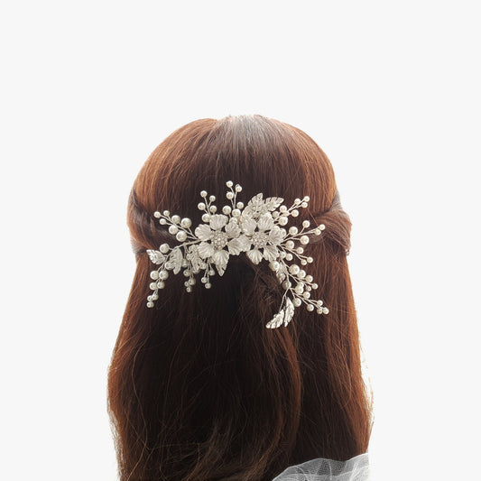 Pearl Hair Comb for Brides-Celestial