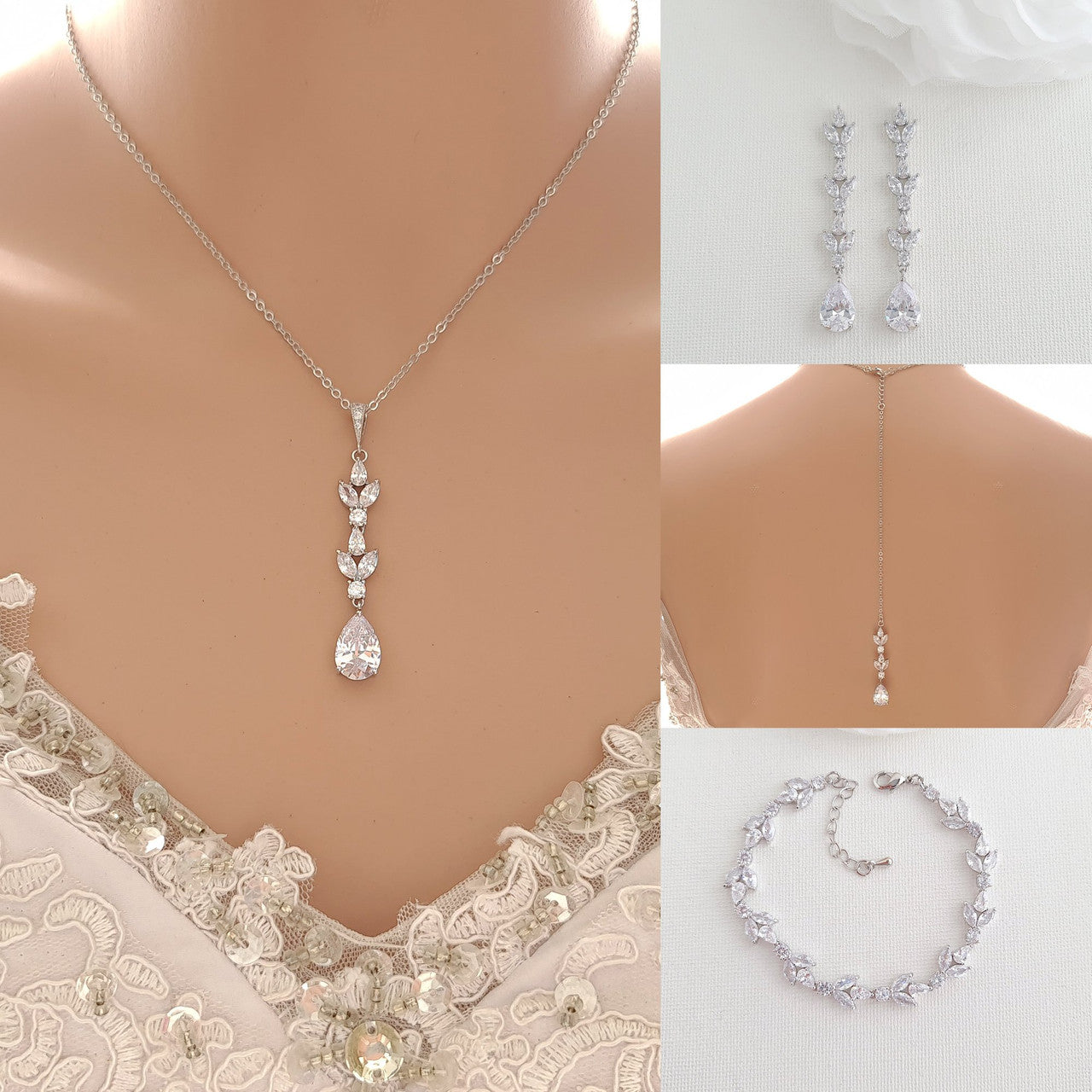Gold Wedding Jewellery Set for Brides on Her Wedding Day-Anya