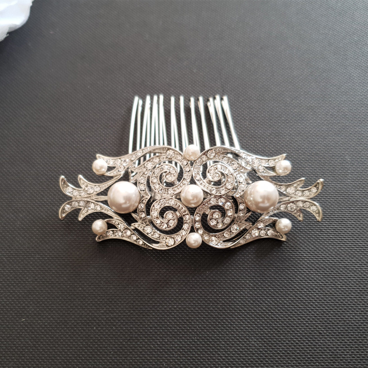 Vintage Inspired Bridal Hair Comb-Aurora