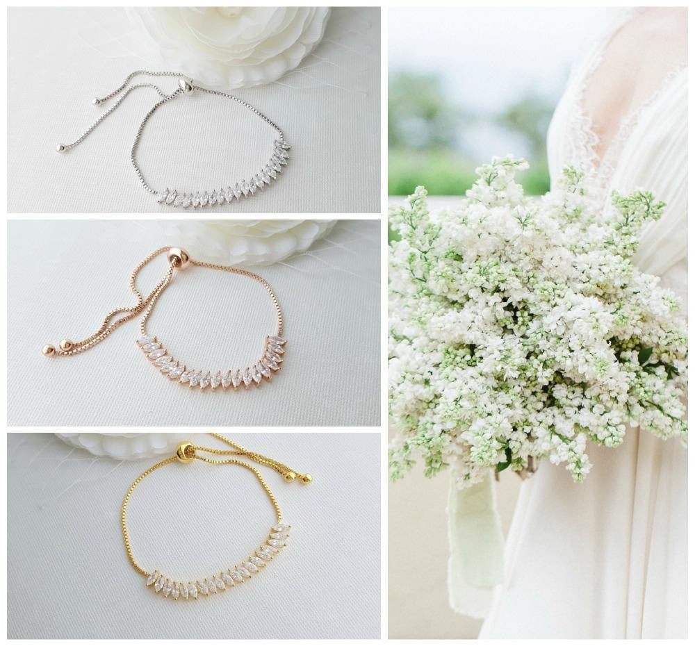 Adjustable Gold Bracelet- Katie