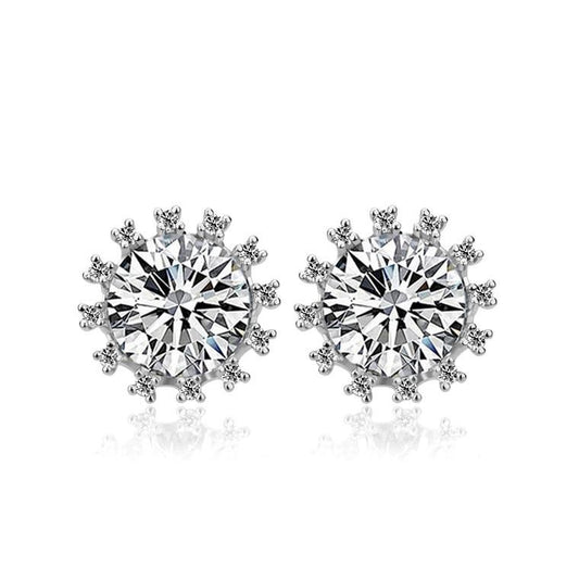 Flower Studs- Cathy