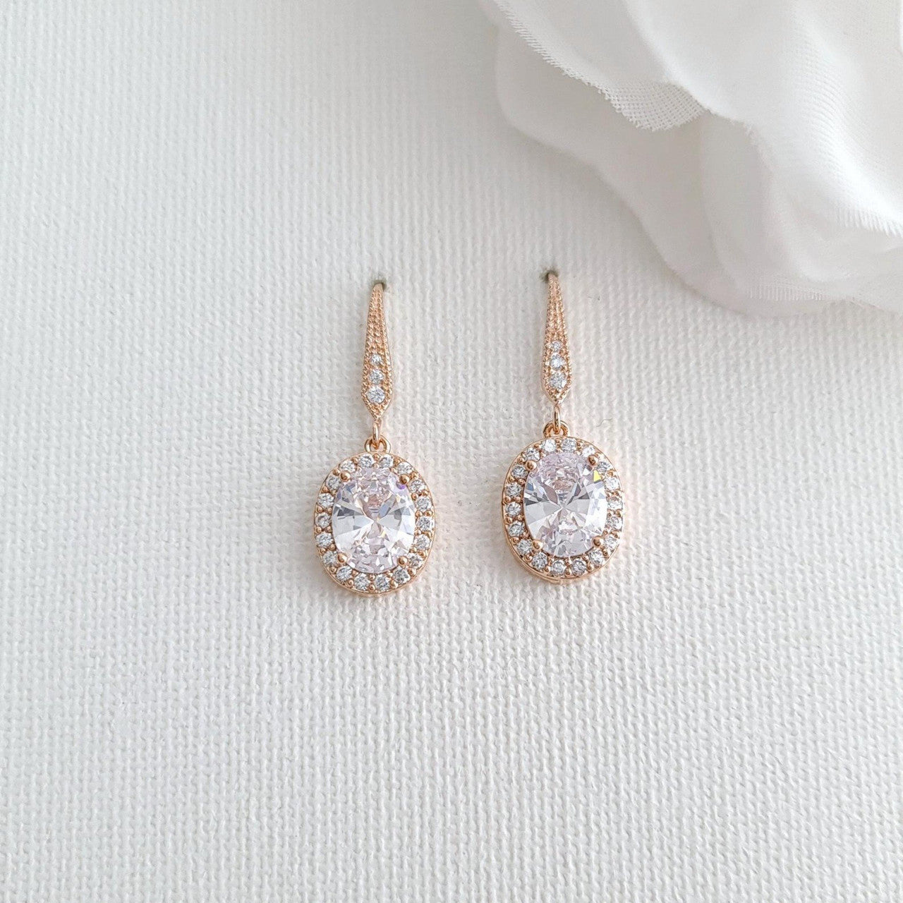 Rose Gold Bridesmaid Jewellery Set-Emily