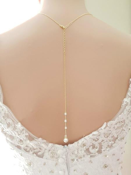 Gold Necklace & Backdrop for Brides-Ginger