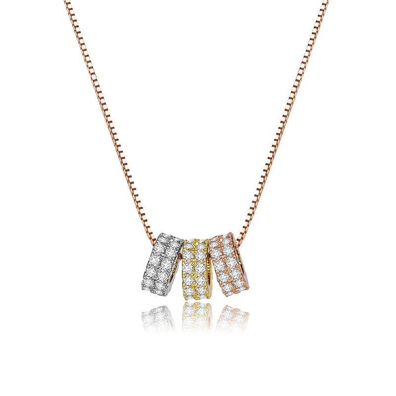 3 Ring Necklace-Tribus