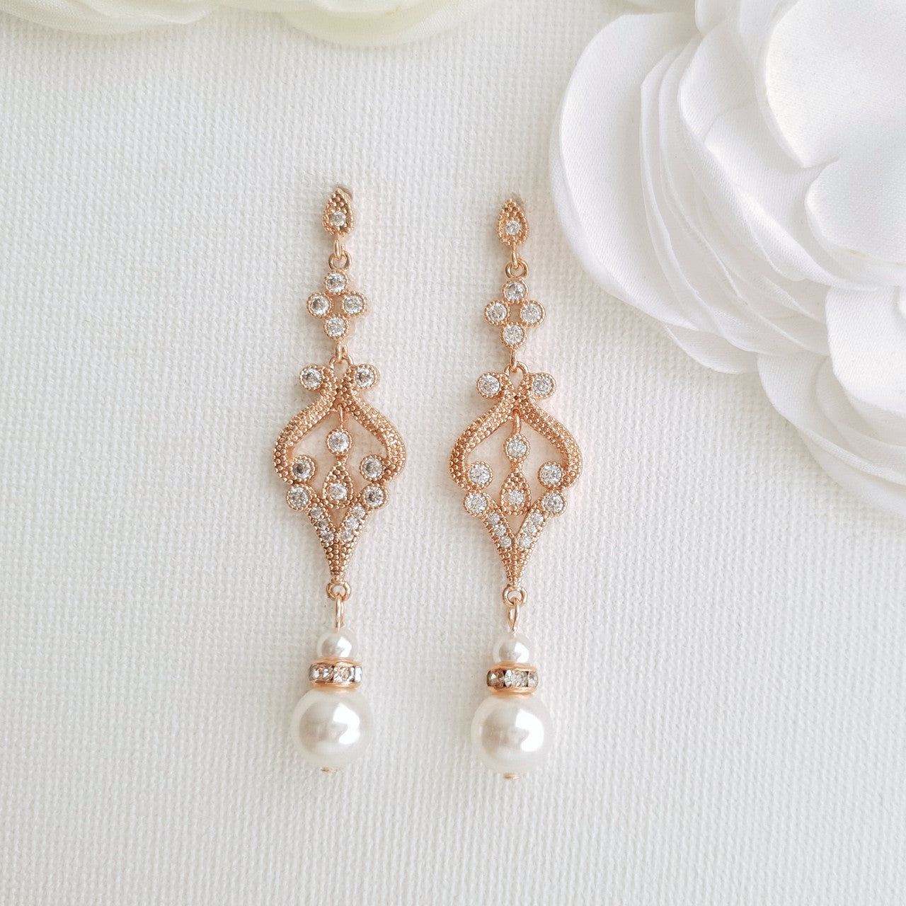 Vintage Customer Jewellery Set for Wedding-Elizabeth