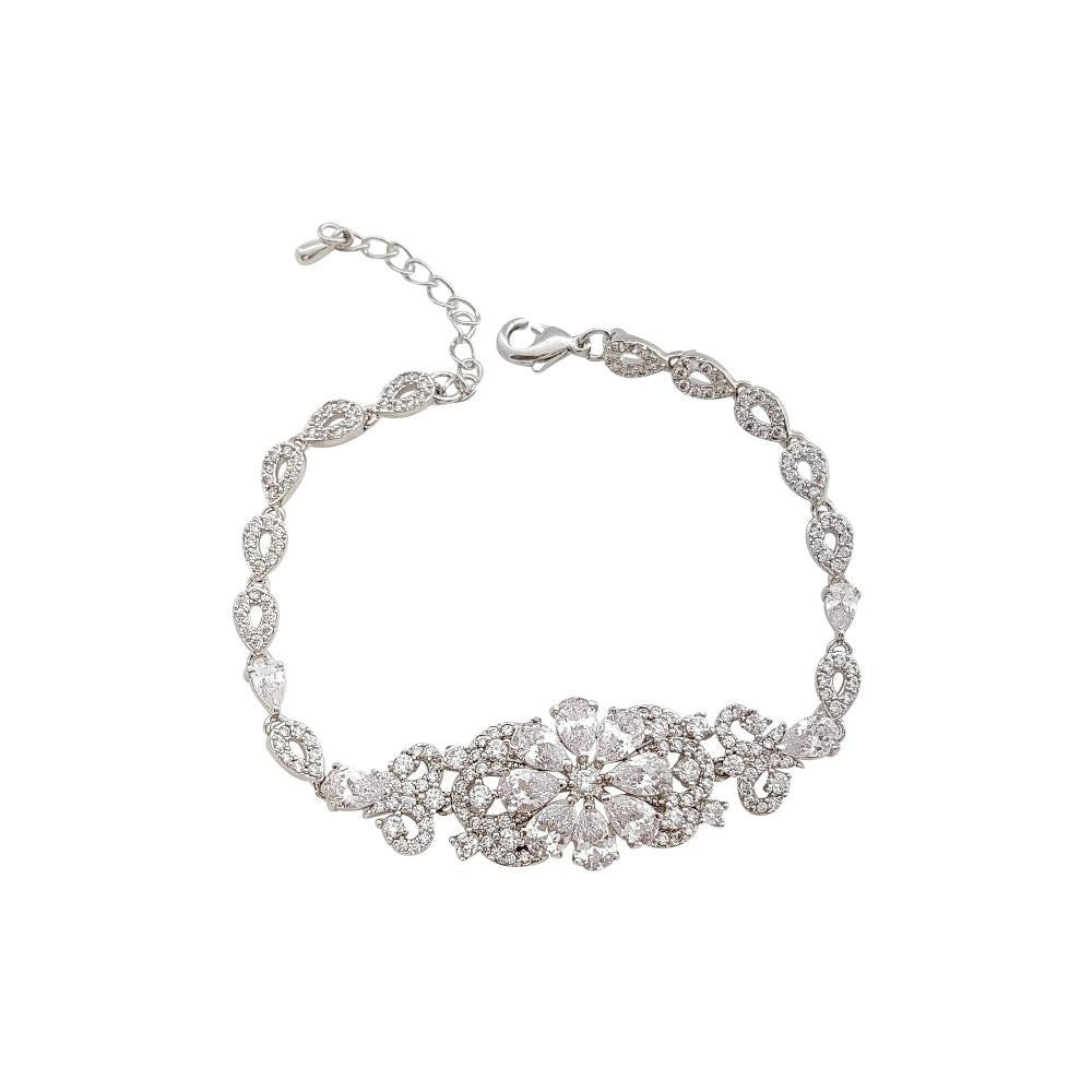 Cubic Zirconia Crystal Bracelet Madelyn