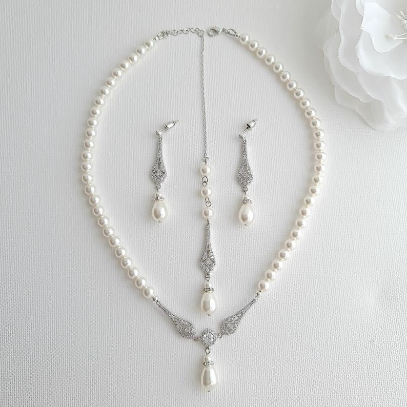 Pearl Necklace Set-Lisa