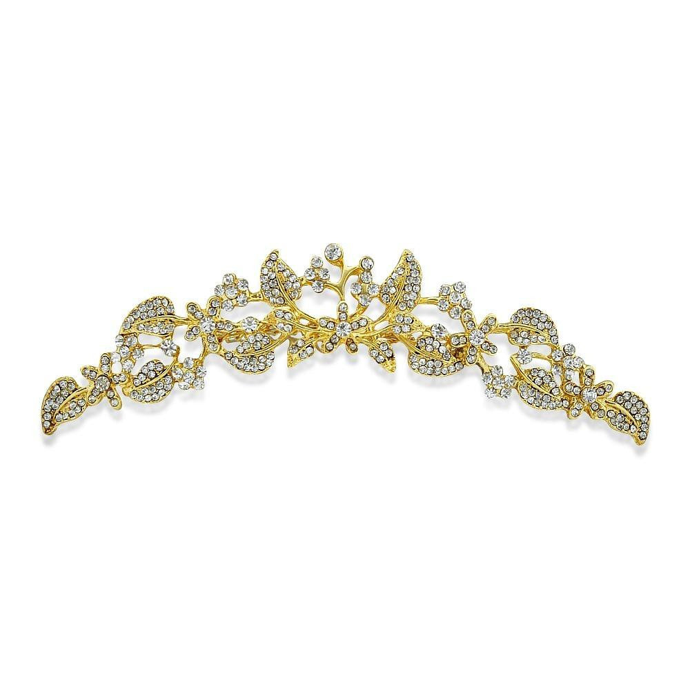 use it as Gold Bridal Hair comb and Gold Wedding Tiara