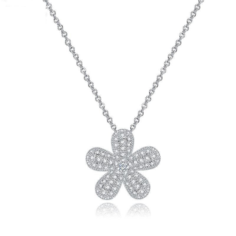 Small Flower Necklace-Bloom