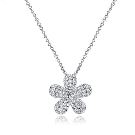 Small Flower Necklace-Bloom