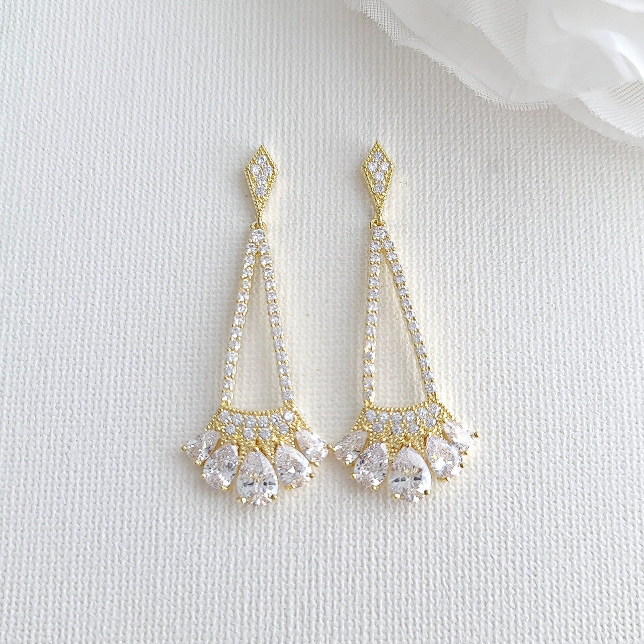 Bridal & Bridesmaids Earrings- Poetry Designs