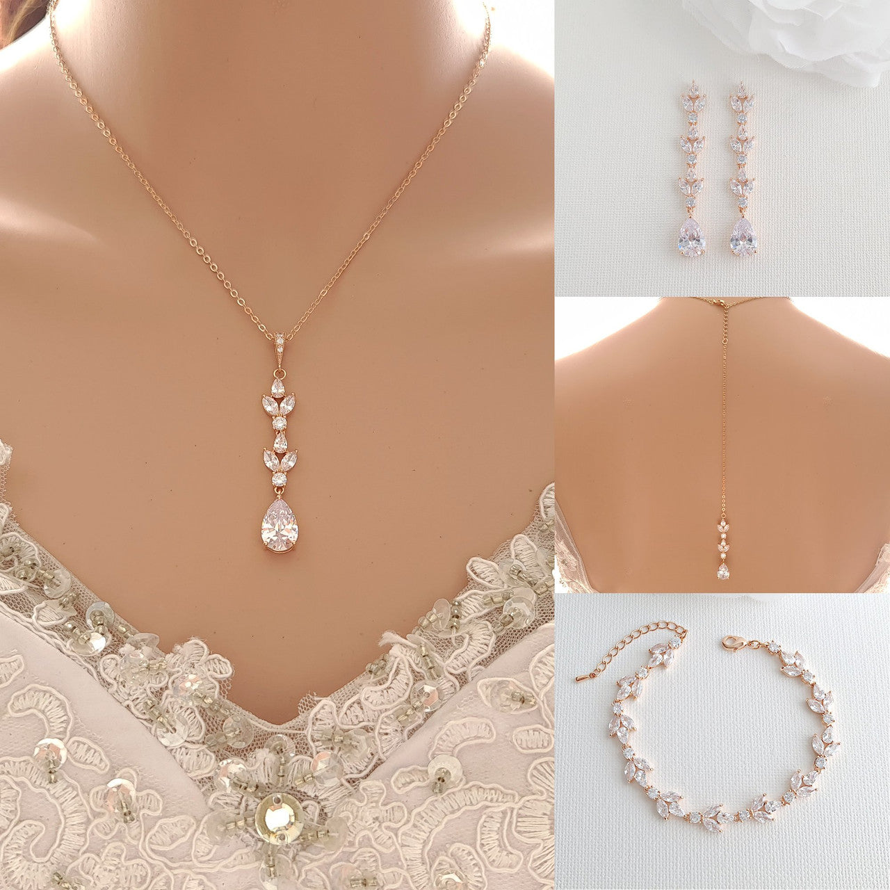 Gold Wedding Jewellery Set for Brides on Her Wedding Day-Anya