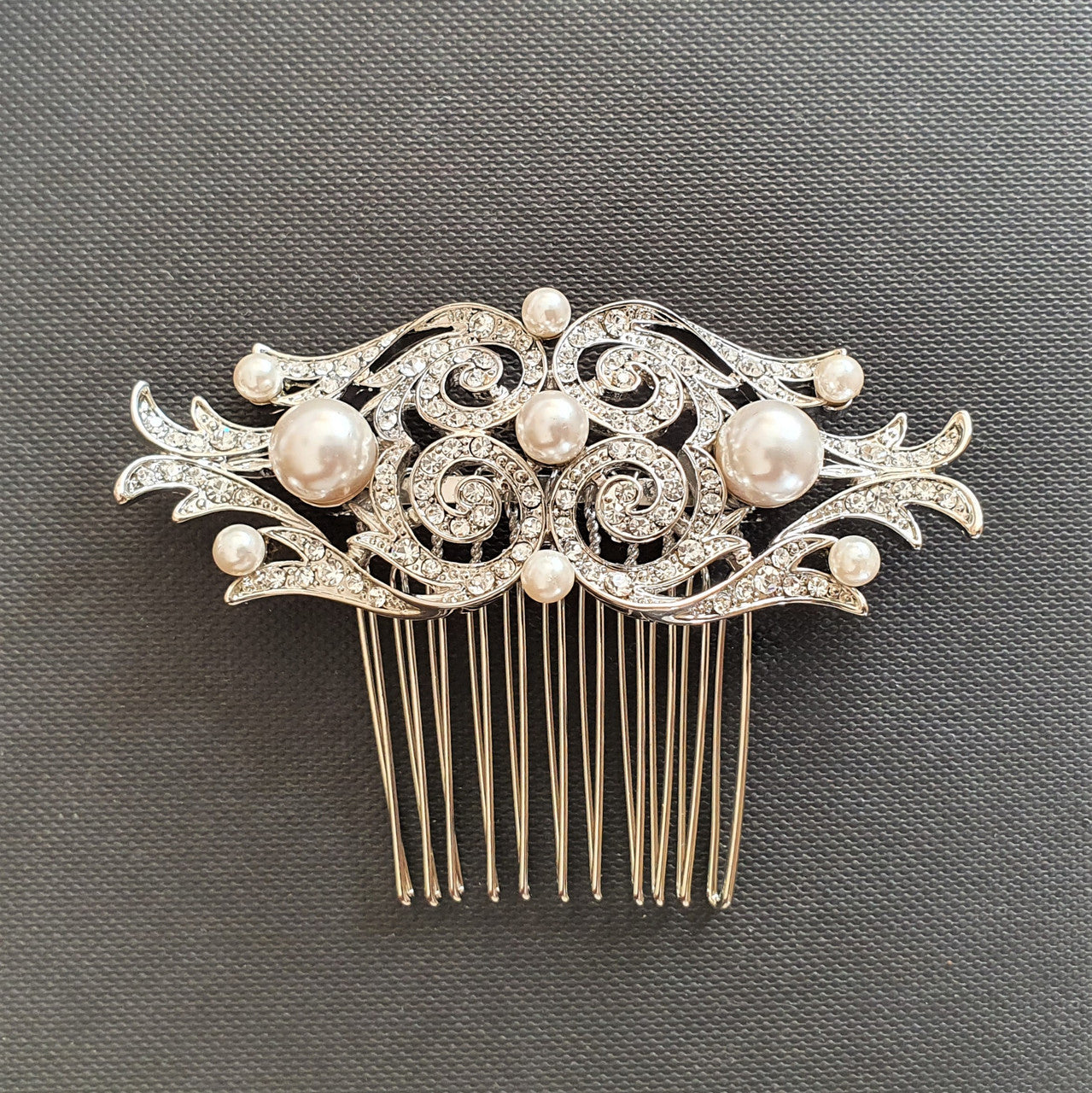 Vintage Inspired Bridal Hair Comb-Aurora